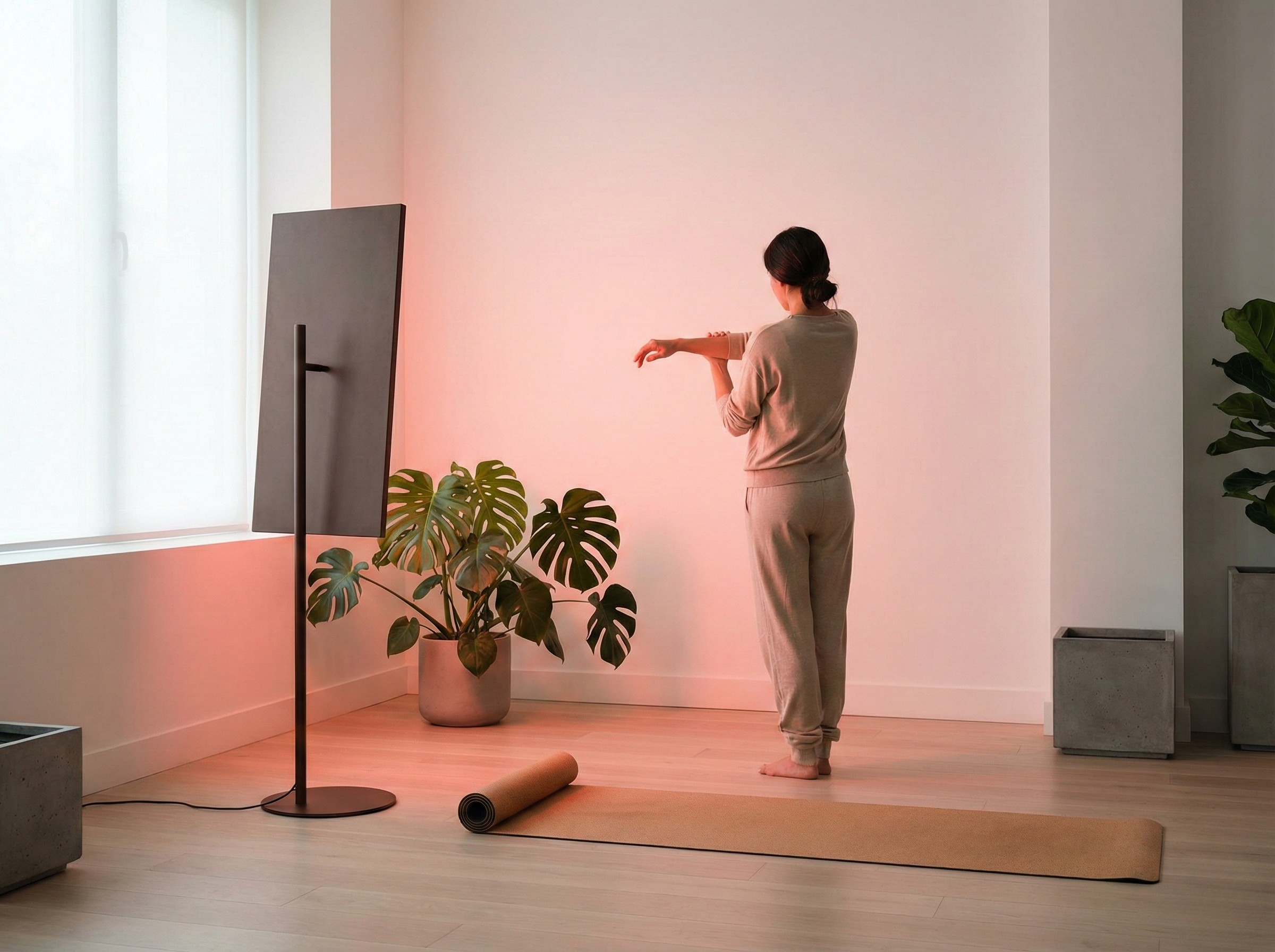 Panel-style red light device (placeholder image; use your own licensed image)