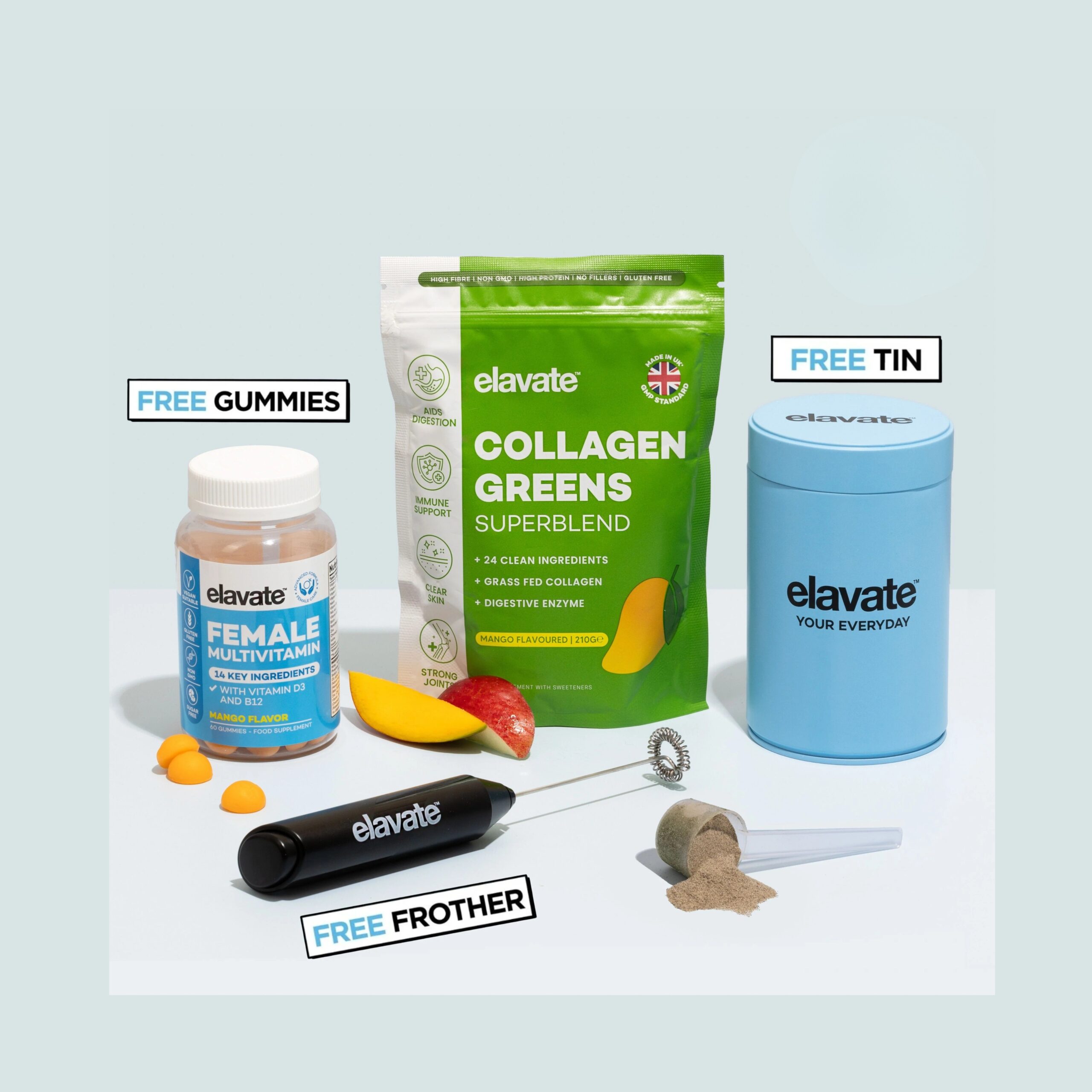 Collagen Greens Superblend + FREE Gifts (Worth £65)