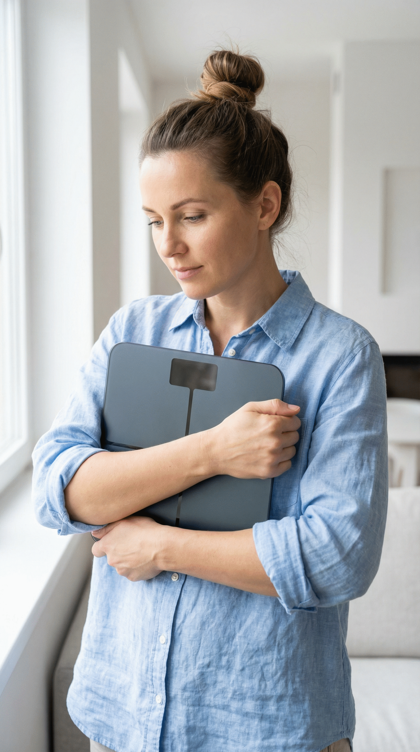 Clean health-tech lifestyle setup (placeholder hero)