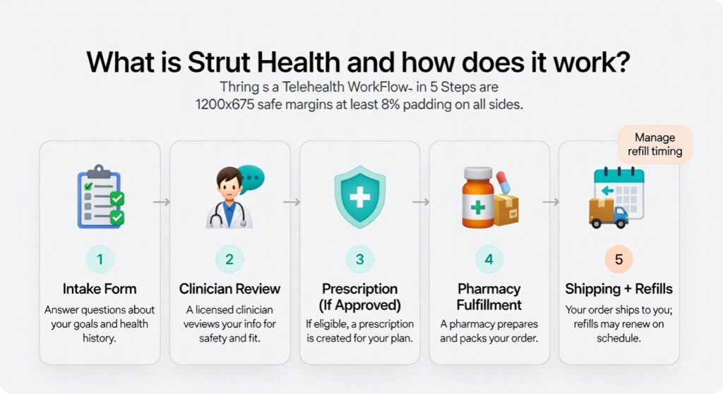 What is Strut Health and how does it work?