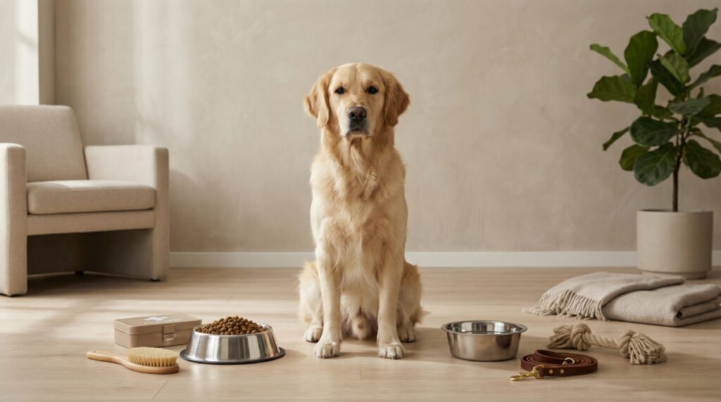 Dog Care Essentials: A Practical Guide to Food, Exercise, Grooming, Health & Home Safety