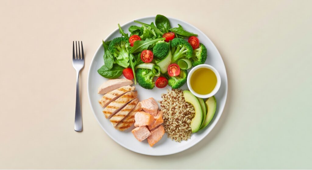 The Plate Method (The Fastest Way to Eat Better)