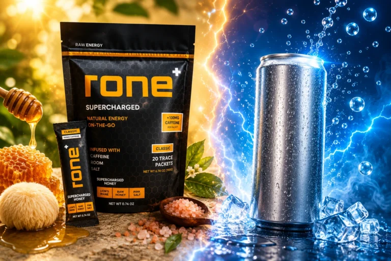 RONE Nutrition vs Energy Drinks