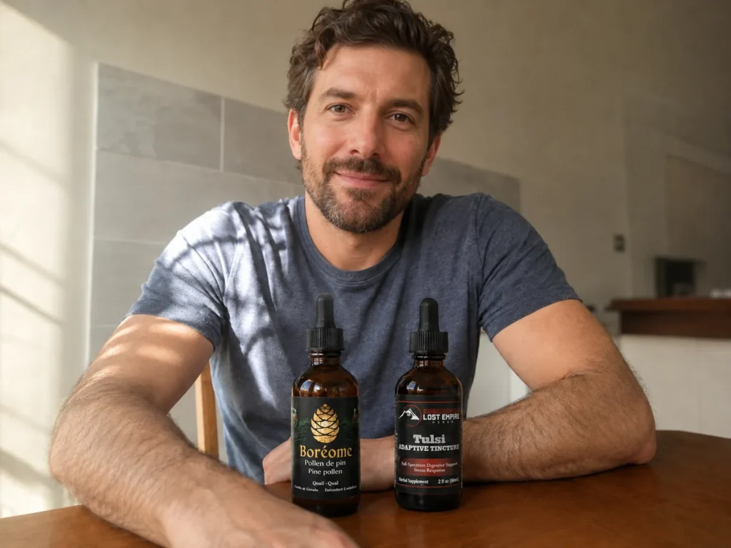 Boreome vs Lost Empire Herbs Pine Pollen Tincture